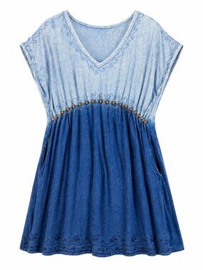 Raya Sun Boho Beachy Sun Dress Size L
